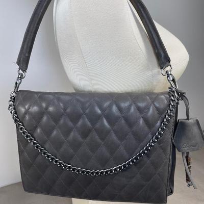 Legend Quilted Leather Handbag