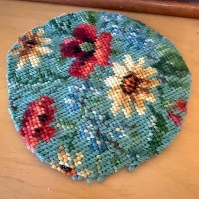 Embroidery Floss with Embroidery Hoops & Sewing Basket (B2-HS)