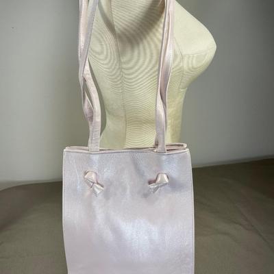 Vintage Viva Pink Leather Handbag New