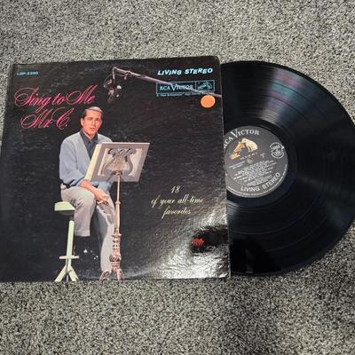 Sing to me Mr C. Record