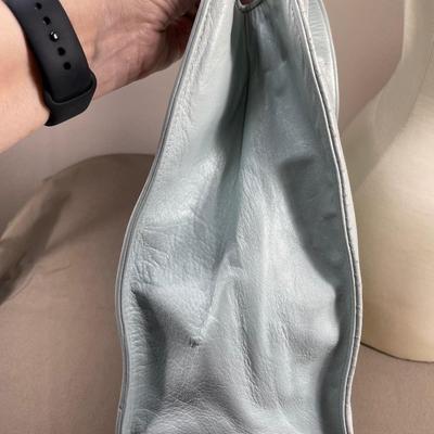Vintage Viva Mint Leather Handbag