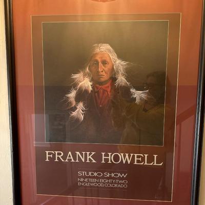 Frank Howell Native American Art Print