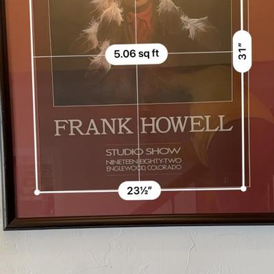 Frank Howell Native American Art Print