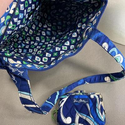 Vera Bradley Handbag and Coin purse set New