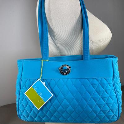 Vera Bradley Turquoise Handbag New!