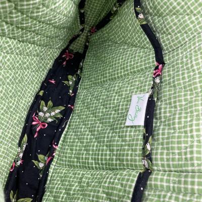 Vera Bradley Quilted Laptop Bag