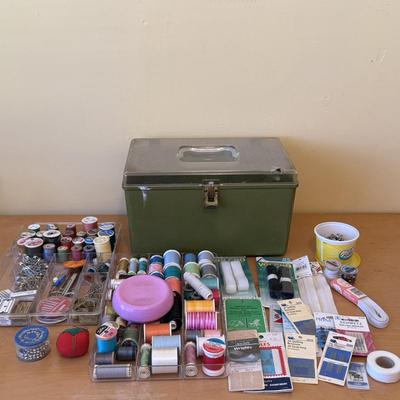 Well-Stocked Sewing Kit with 70+ Rolls of Thread & More (B2-HS)