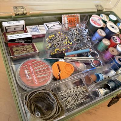 Well-Stocked Sewing Kit with 70+ Rolls of Thread & More (B2-HS)