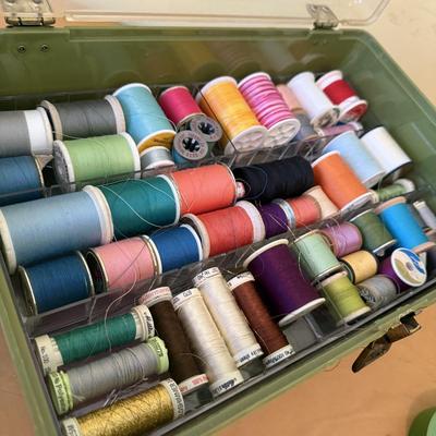 Well-Stocked Sewing Kit with 70+ Rolls of Thread & More (B2-HS)