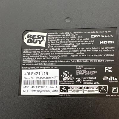 Toshiba 50” Firestick TV