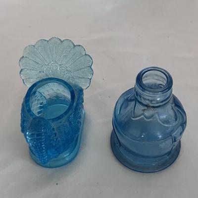 Collection of Turquoise Glass (K-DZ)