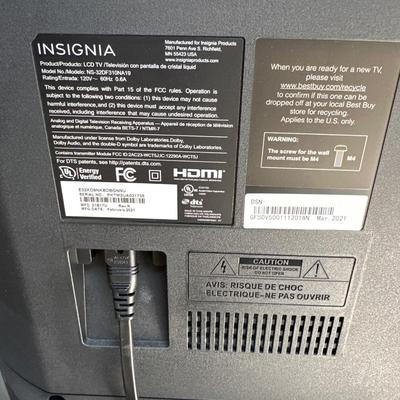 Insignia 30” firetv TV with remote