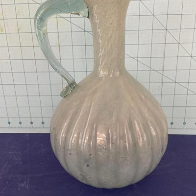 Glass pitcher