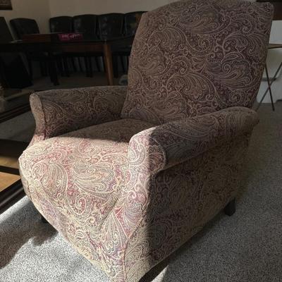 Paisley recliner #2 - manual