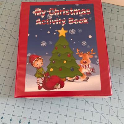 Sale Photo Thumbnail #102: Binder full of activities and supplies for Christmas