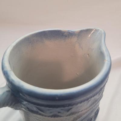 Blue and White Stoneware Pitchers (LR-EL)