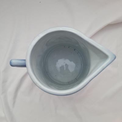 Blue and White Stoneware Pitchers (LR-EL)