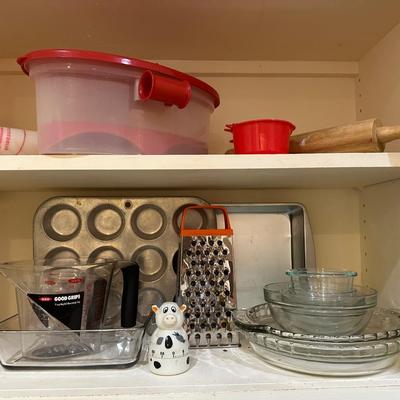 Kitchen - assorted baking items