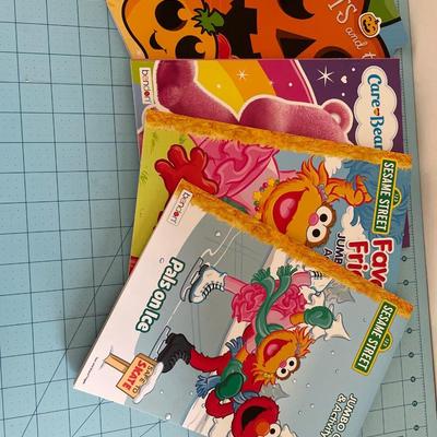Coloring and sticker book