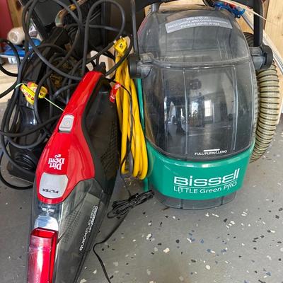 Vacuums & steam cleaner