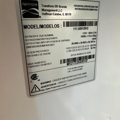 Kenmore Refrigerator