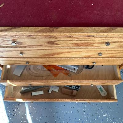 Oak tool box