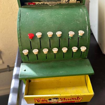 Tom Thumb Vintage Toy Cash Register