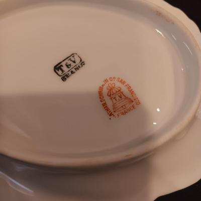 BONE CHINA VINTAGE SERVING PIECES FROM ENGLAND AND FRANCE