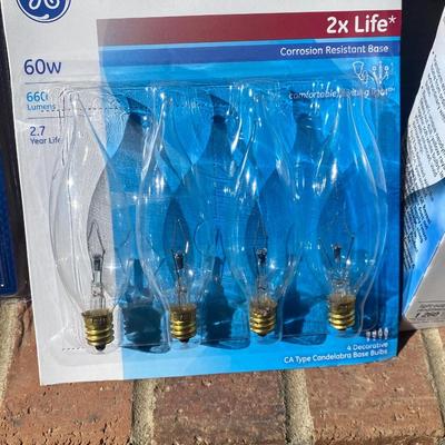 A NICE VARIETY OF LIGHTBULBS