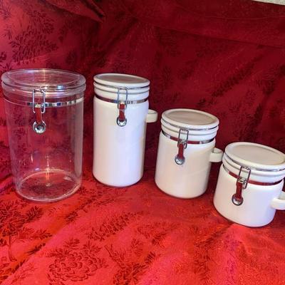 PREFERRED STOCK, CANISTERS AND LARGE PLASTIC CANISTER