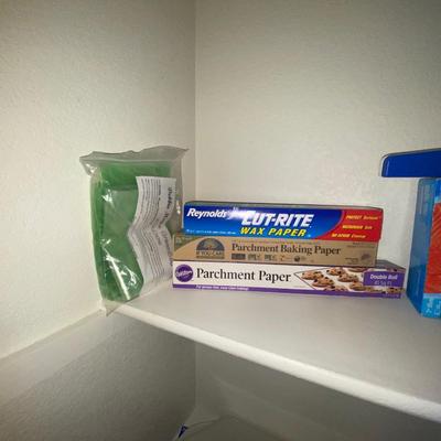 ZIPLOC BAGS, SARAN WRAP, PARCHMENT PAPER, WAX PAPER, THE BIGGEST CHIP CLIP EVER & MORE