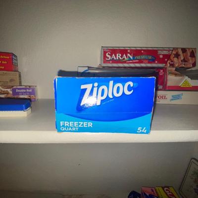 ZIPLOC BAGS, SARAN WRAP, PARCHMENT PAPER, WAX PAPER, THE BIGGEST CHIP CLIP EVER & MORE