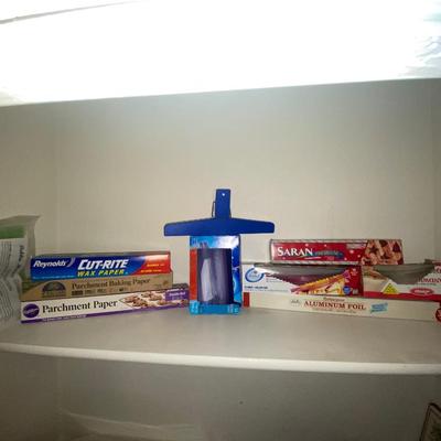 ZIPLOC BAGS, SARAN WRAP, PARCHMENT PAPER, WAX PAPER, THE BIGGEST CHIP CLIP EVER & MORE