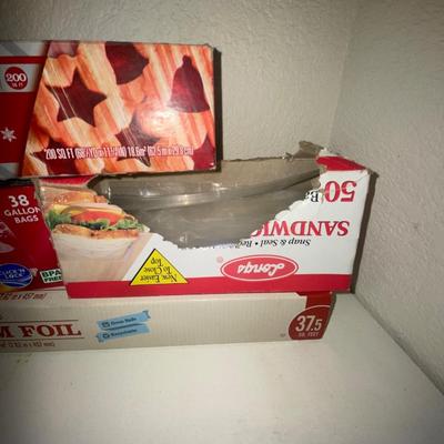 ZIPLOC BAGS, SARAN WRAP, PARCHMENT PAPER, WAX PAPER, THE BIGGEST CHIP CLIP EVER & MORE