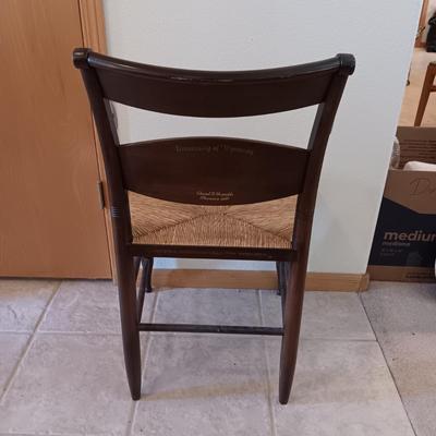 UNIVERSITY OF WYOMING HITCHCOCK CHAIR PHARMACY 1966