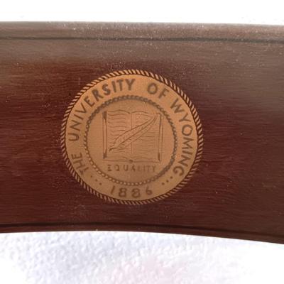 UNIVERSITY OF WYOMING HITCHCOCK CHAIR PHARMACY 1966