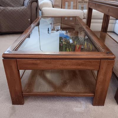 MATCHING QUALITY SOFA AND COFFEE TABLE