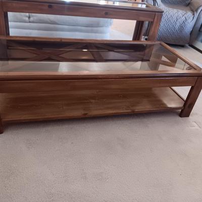 MATCHING QUALITY SOFA AND COFFEE TABLE
