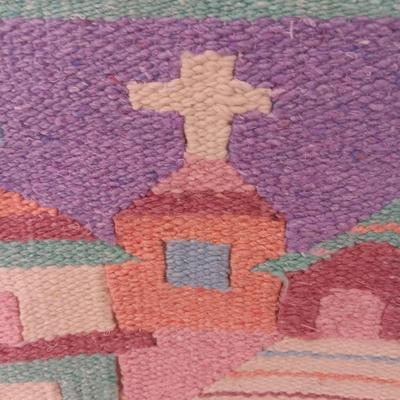 WOVEN WALL HANGING AND HALL RUNNER RUG