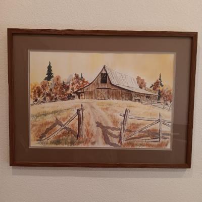 ORIGINAL WATERCOLOR BY RUDGE '85