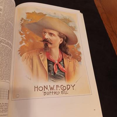 COFFEE TABLE BOOK OF 100 POSTERS OF BUFFALO BILL'S WILD WEST & MORE