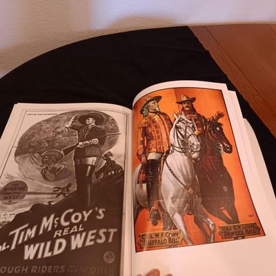 COFFEE TABLE BOOK OF 100 POSTERS OF BUFFALO BILL'S WILD WEST & MORE