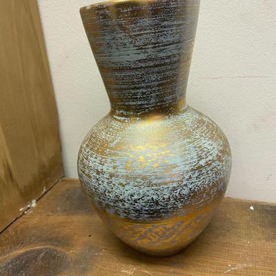 Stangl Pottery Antique Gold Vase #5023