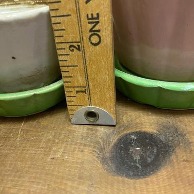 Vintage Shawnee flowerpots