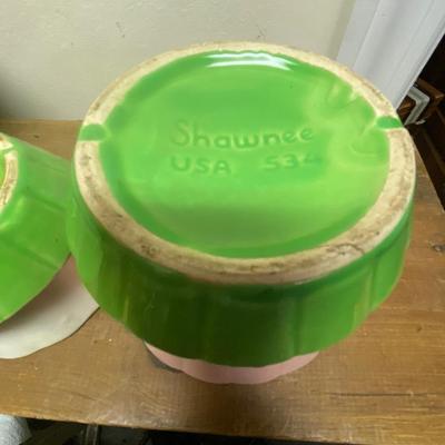 Vintage Shawnee flowerpots