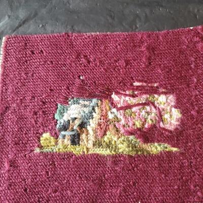 Vintage Handmade Lot of Needlepoint / Cross Stitch