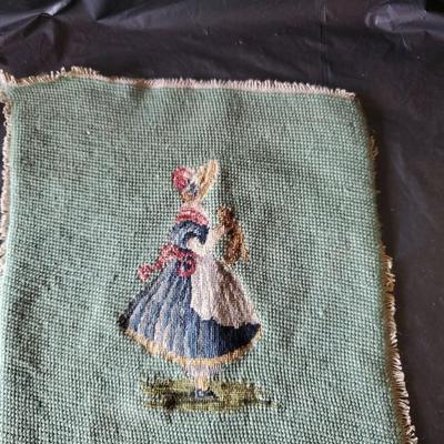 Vintage Handmade Lot of Needlepoint / Cross Stitch