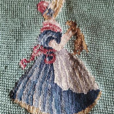 Vintage Handmade Lot of Needlepoint / Cross Stitch