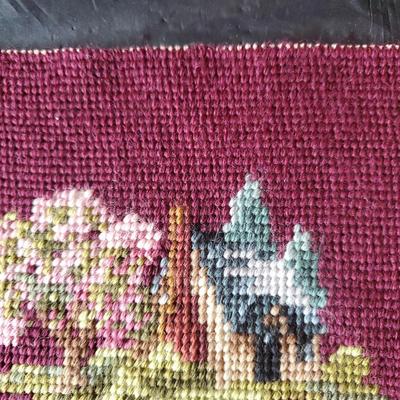 Vintage Handmade Lot of Needlepoint / Cross Stitch