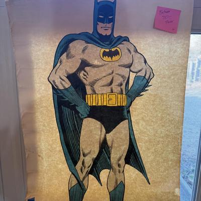 Lot 2: Vintage Batman Poster